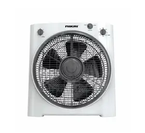 Nikai Box Fan 12" Rotating Grill