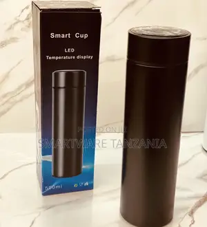 Insulated Mug Vacuum Cup Thermos Bottle LED Display 500ml