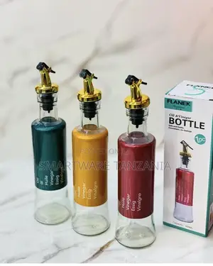 Oil And Vinegar Dispenser Without Funnel, Olive Oil Bottle