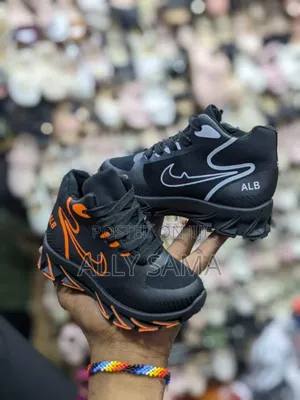 Boys Sneakers Nike Black Quality