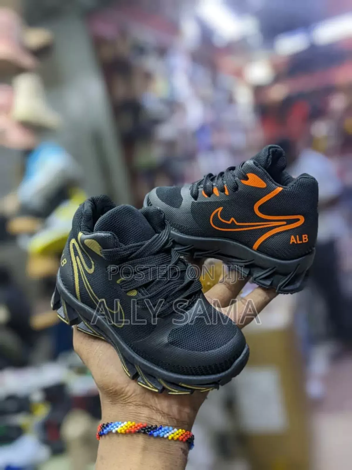 Boys Sneakers Nike Black Quality