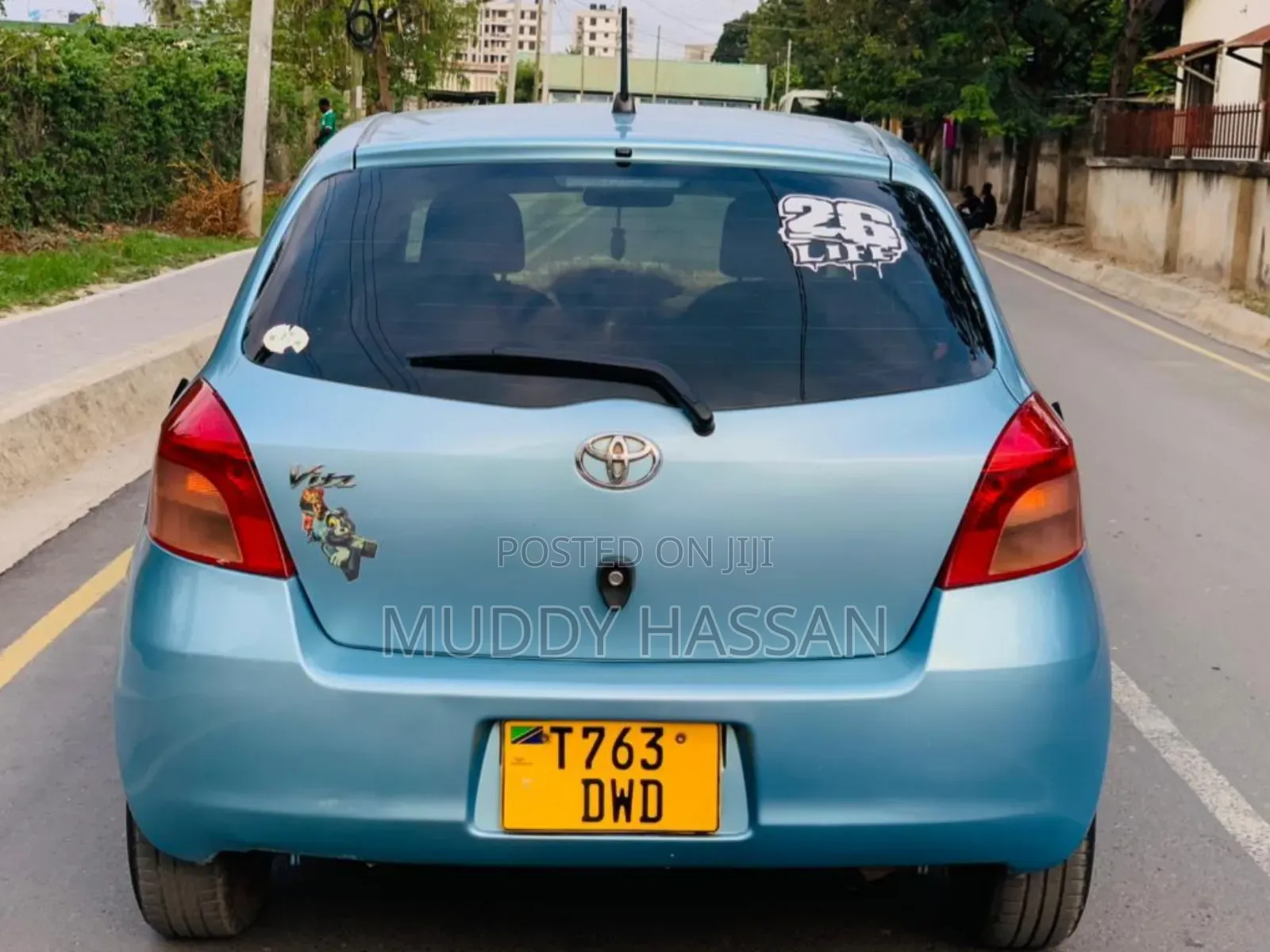 Toyota Vitz 2008 Blue