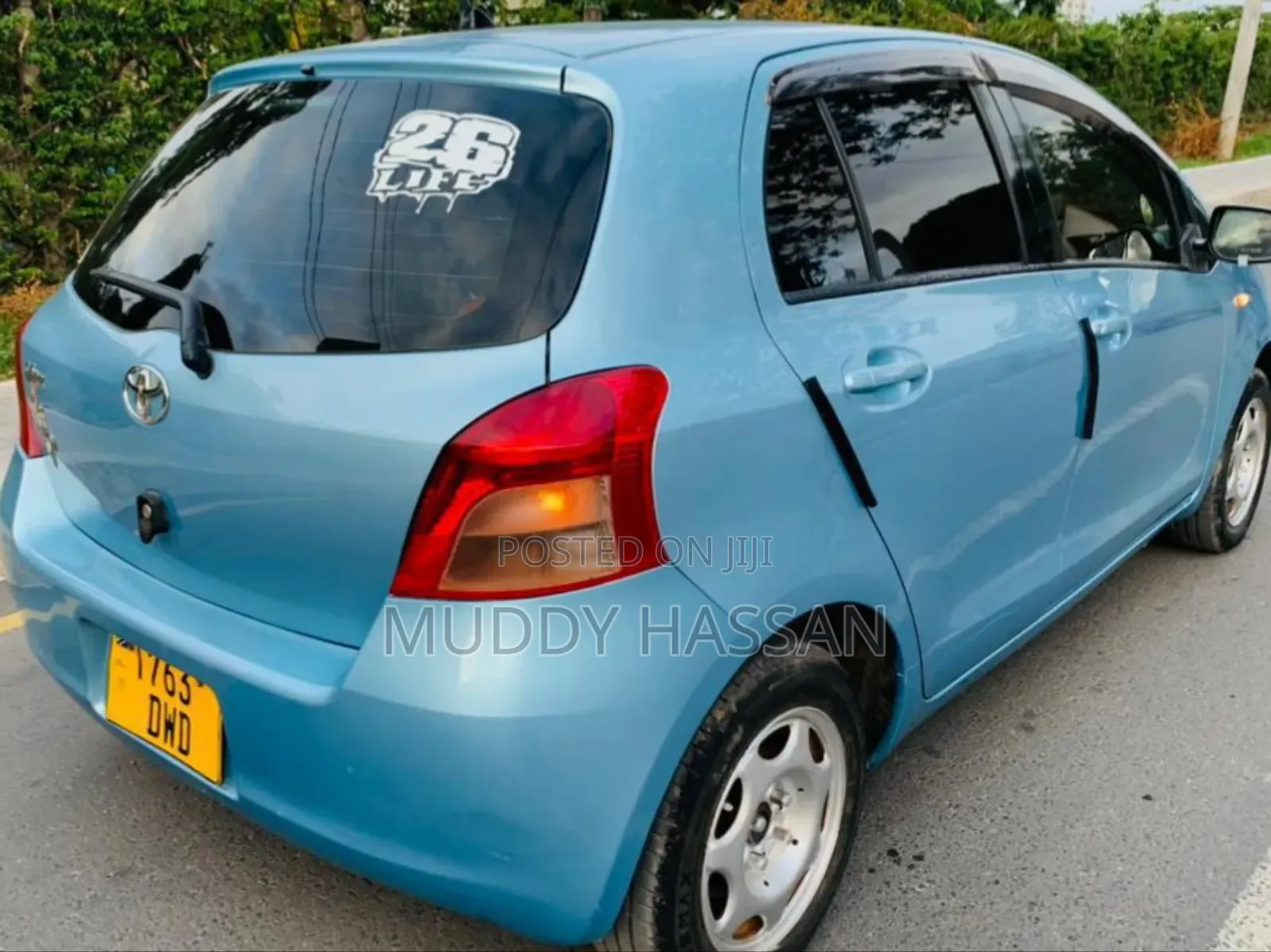 Toyota Vitz 2008 Blue