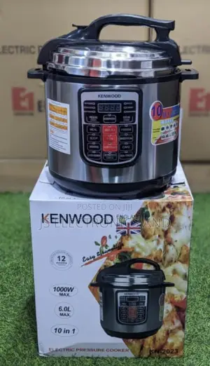 Pressure Cooker KENWOOD ( Silver Colour) 6L