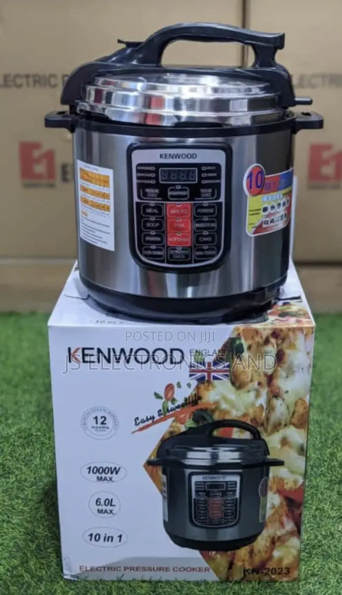 Pressure Cooker KENWOOD ( Silver Colour) 6L