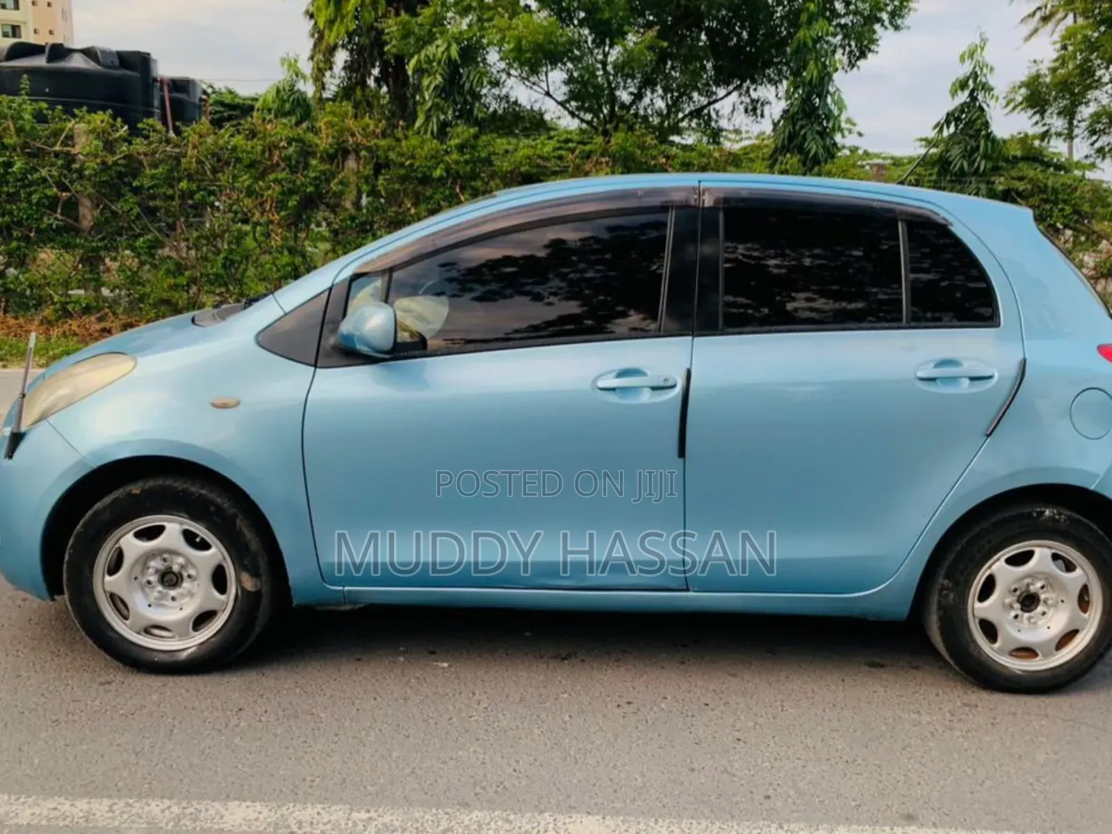 Toyota Vitz 2008 Blue