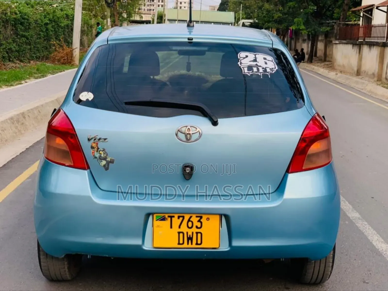 Toyota Vitz 2008 Blue