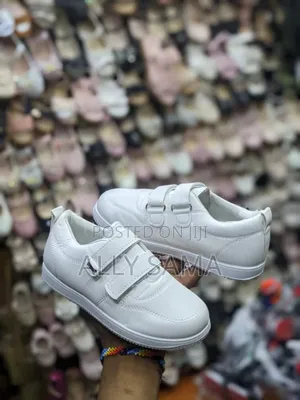 Unisex School Shoes 2pairs Black White Full