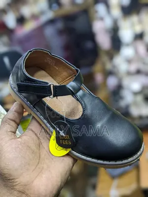 Baby Girls School Shoes Black Full