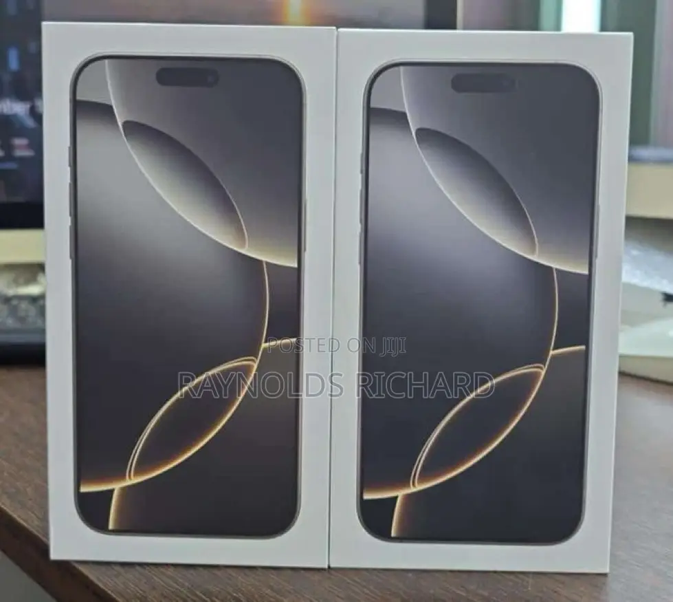 New Apple iPhone 16 Pro Max 256 GB Black