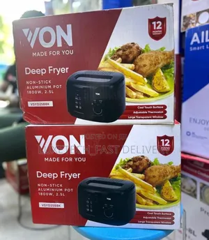 VON Hotpoint Deep Fryer 2.5L 1800W