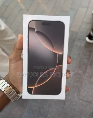 New Apple iPhone 16 Pro Max 256 GB Black