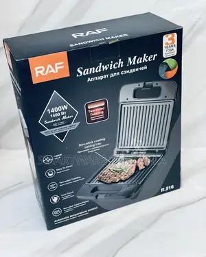 Sandwich Maker, High Power Electric Grill With Double Sided