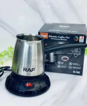 600W Electric Coffee Machine, Stainless Steel, 500 ML