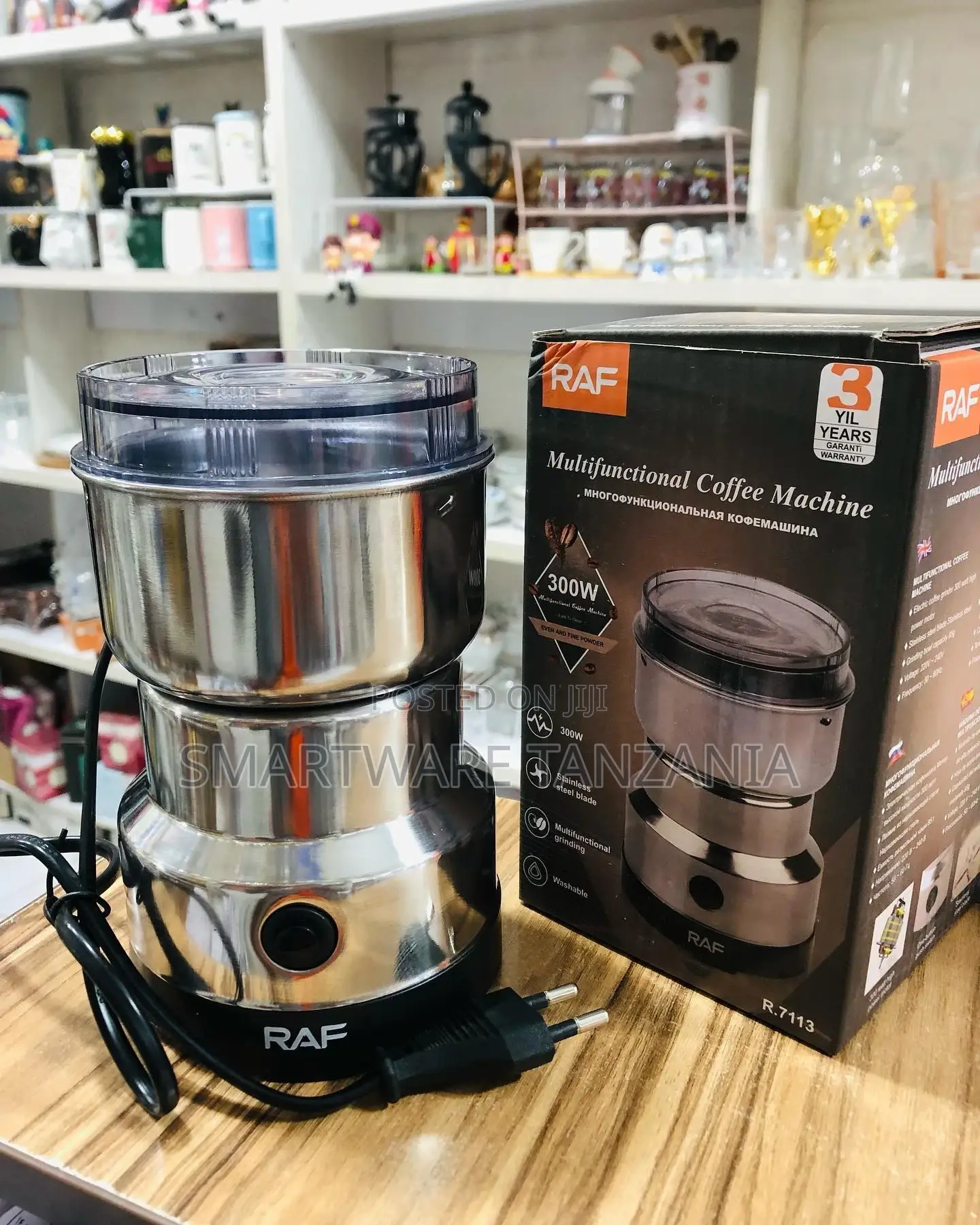 Electric Portable Coffee Bean Grinder Home Grinding Spices