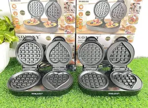 Waffle Maker, Double Head Egg Waffle Maker Machine Stainless