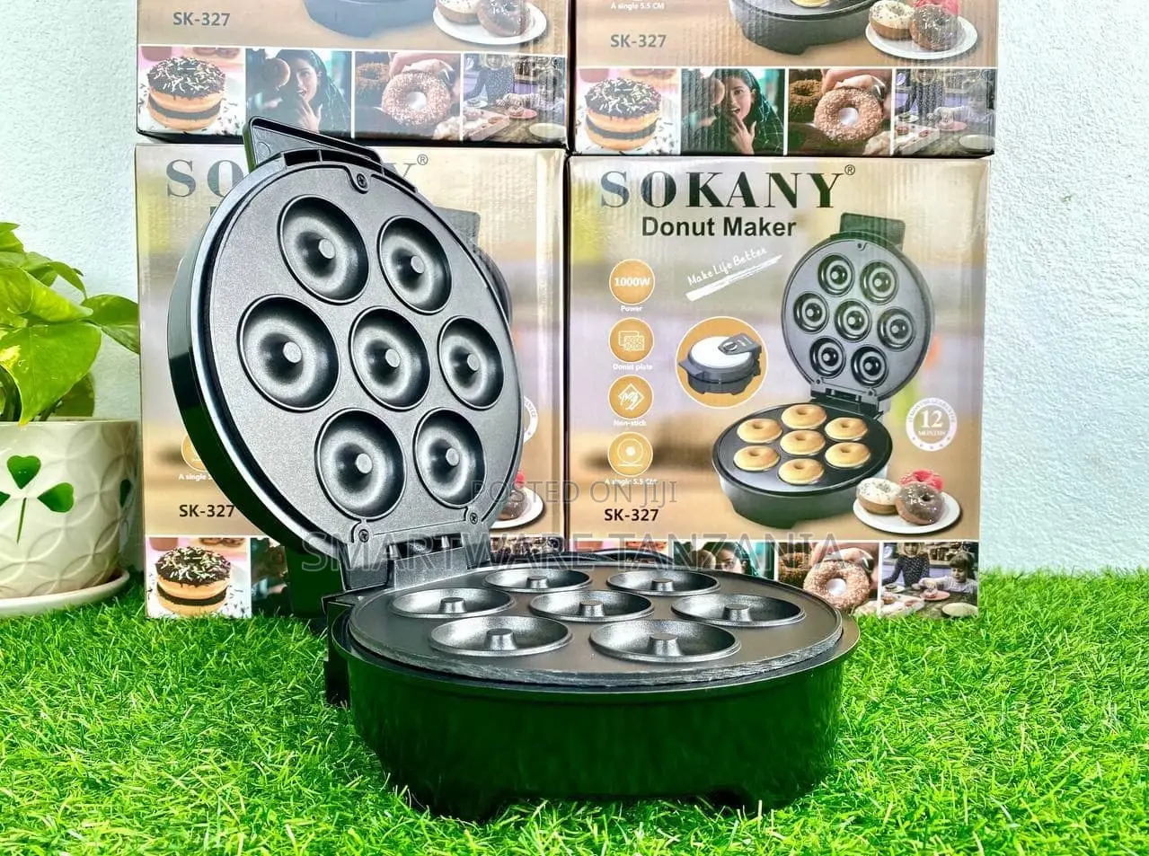 Donut Maker Machine Lightweight Makes 7 Doughnuts For Bakery