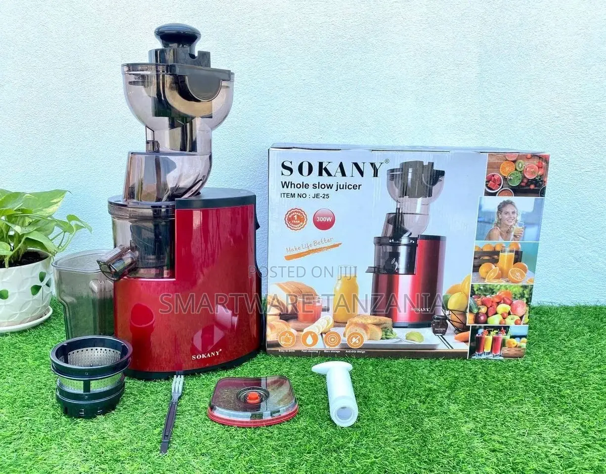 Speed Slow Masticating Juicer With Quiet Efficient Motor