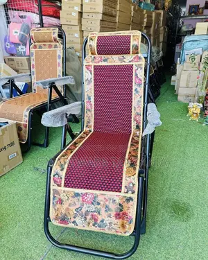 Lounger Relaxer Foldable Deck Chair Reclining Garden Chair