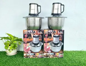 Meat Grinder Food Chopper With 5 L Bowl Meat Slicer Veggie
