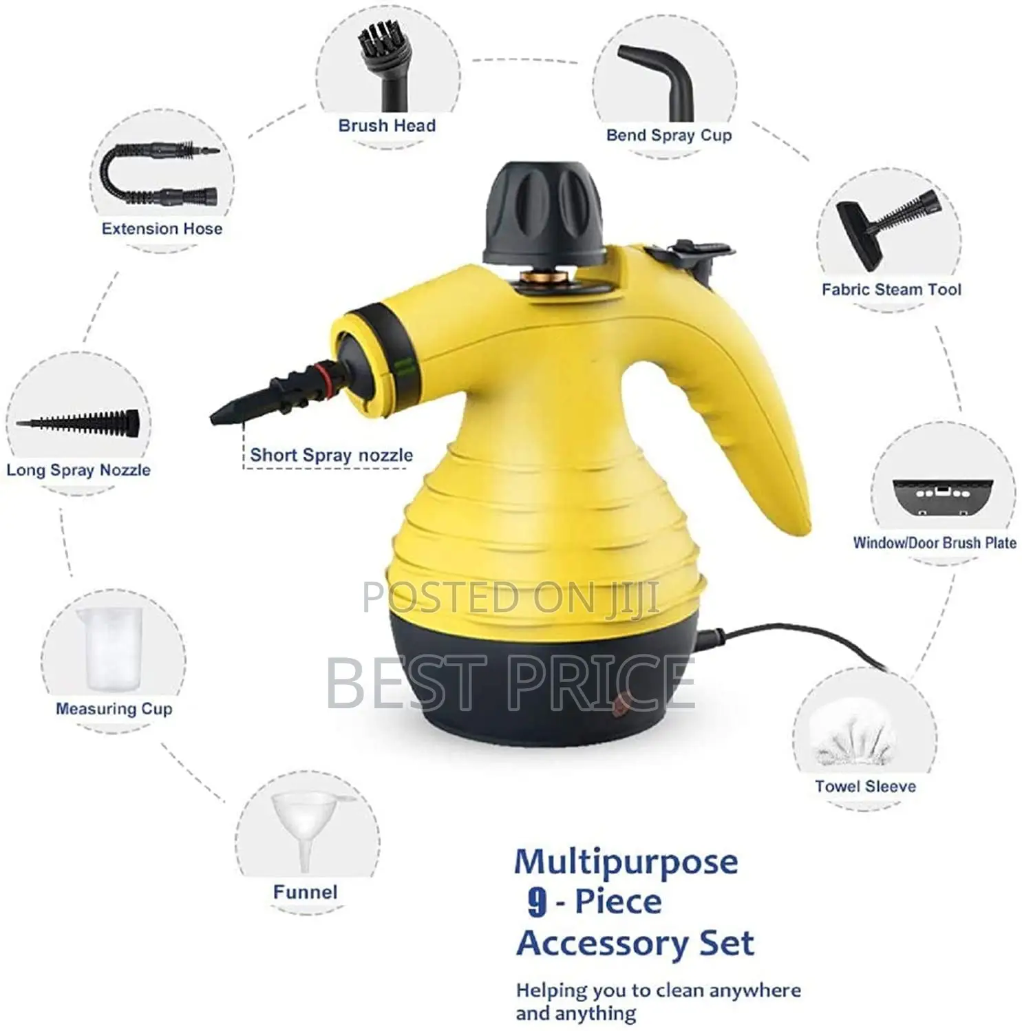 Handheld Steamer Cleaner 1000W
