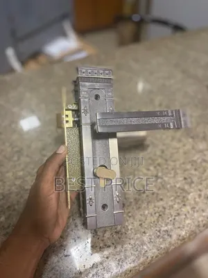 Meggo Stainless Steel Wooden Golden Hotel Door Lock