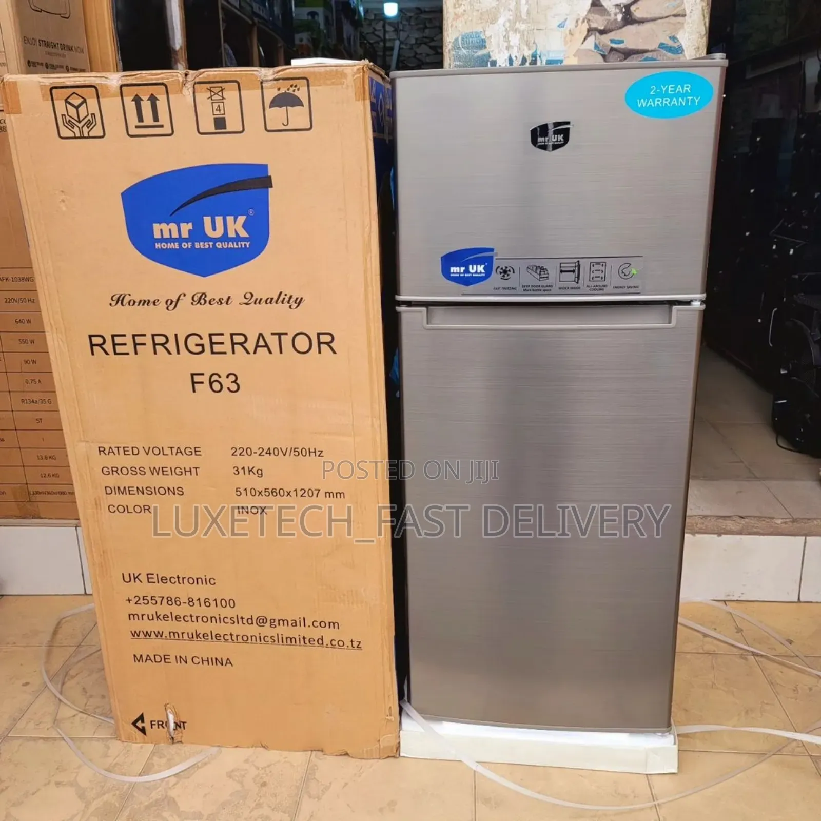 Mr Uk Refrigerator 125 Litres
