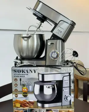 Multifunctional Kitchen Stand Mixer 13 L Stainless Steel