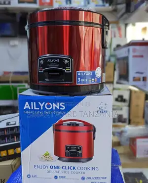 Electric Rice Cooker Steamer - 2.2 L Keep Warm Function