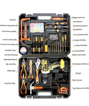 Electric Drill(Cordless,2 Battery)