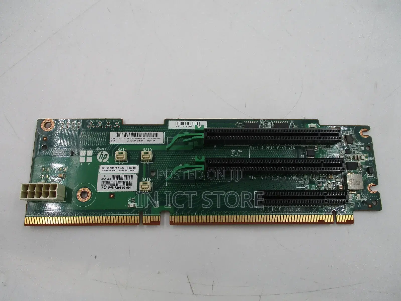 HP Proliant DL380 Gen9 Pcie Server Secondary Riser Card