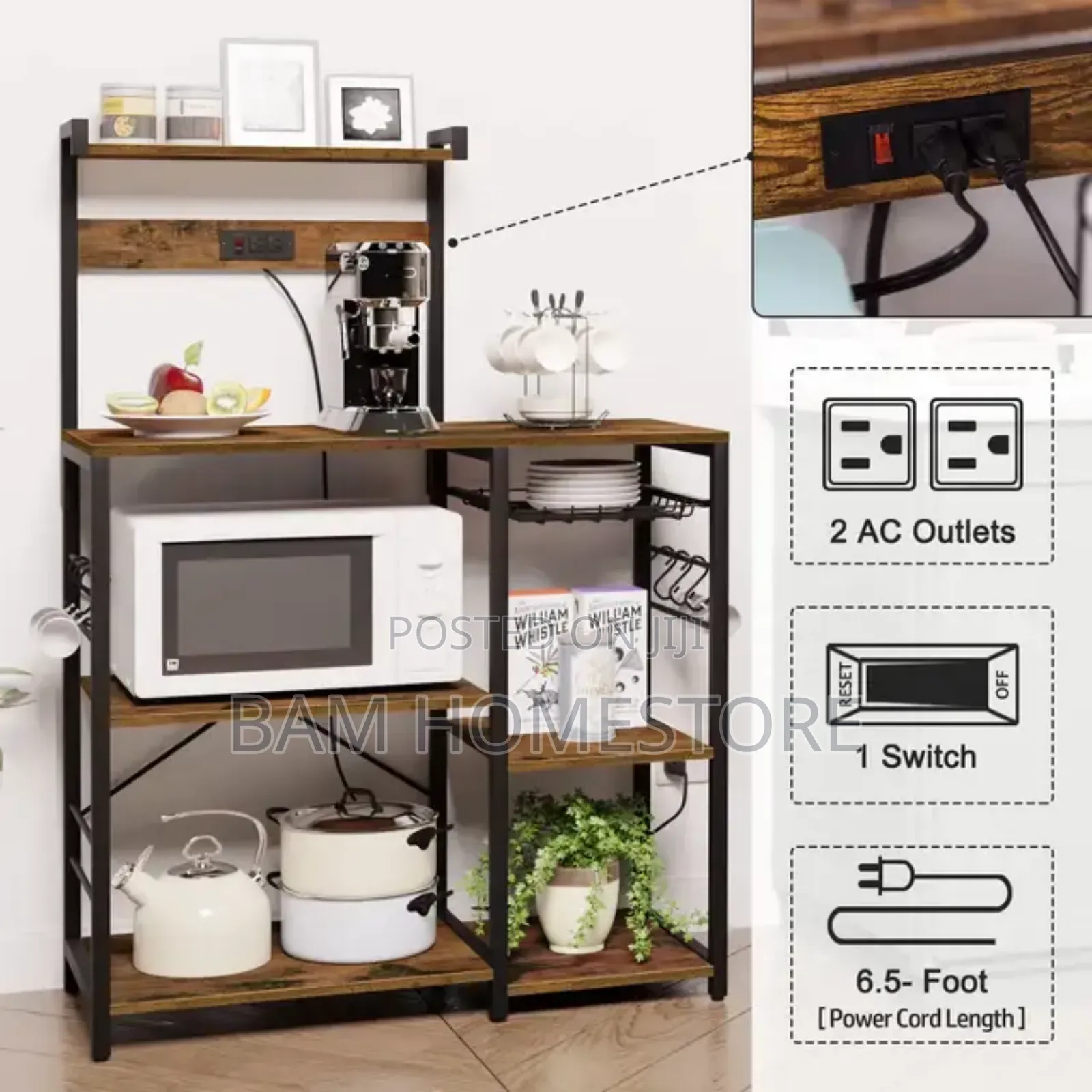 Kitchen Storage Rack Microwave Rack