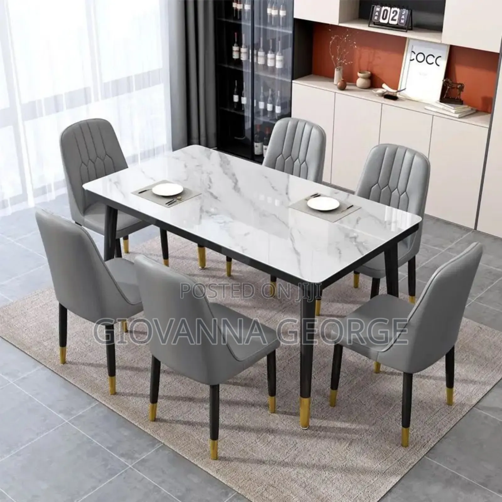 Dinning Table Ya Viti 6