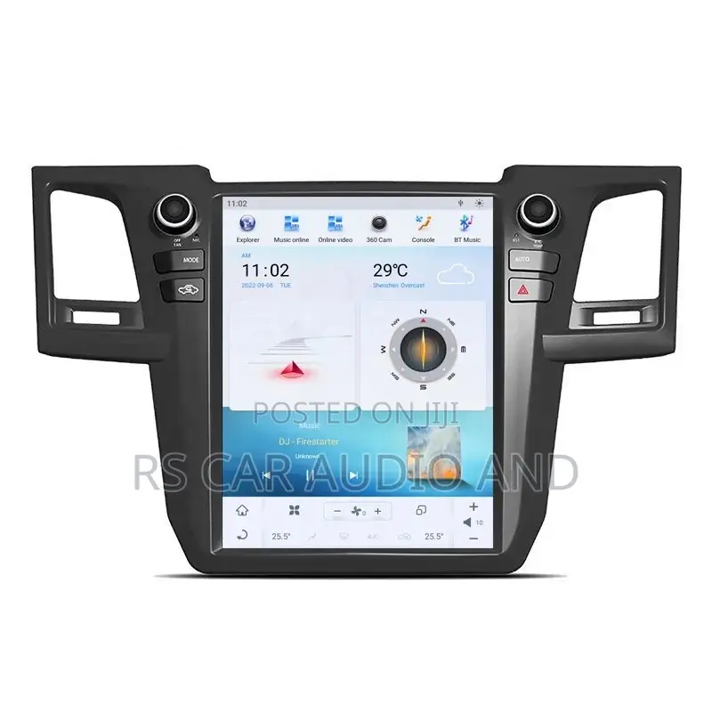 Toyota Fortune Tesla Android Screen