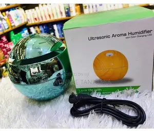 Color Changing LED Diffuser for Room Aroma Therapy Wooden