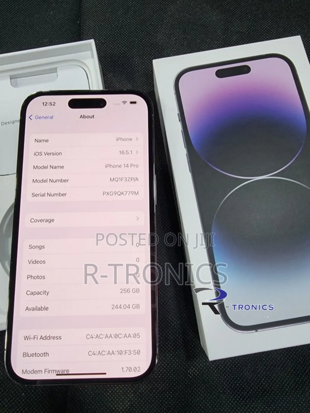 New Apple iPhone 14 Pro 128 GB Purple