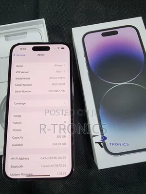 New Apple iPhone 14 Pro 128 GB Purple