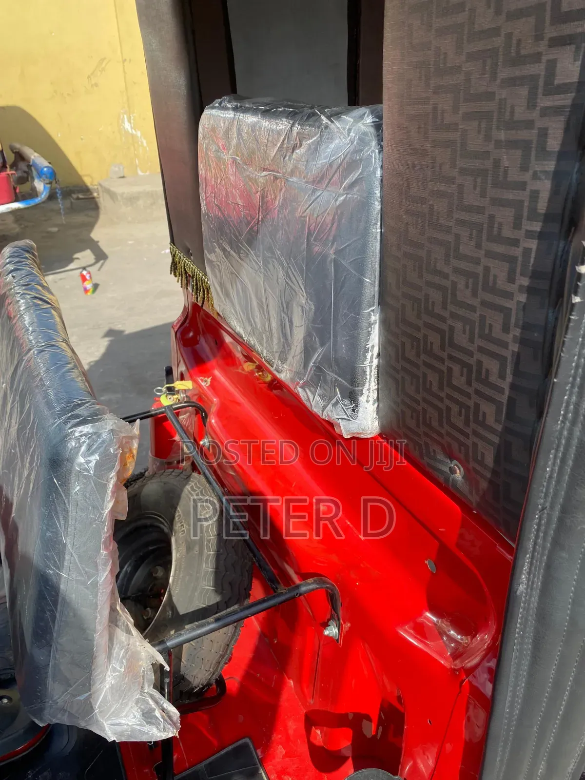 TVS King Deluxe Plus iTouch Start 2024 Red