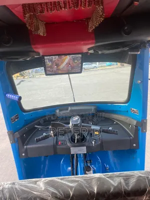 TVS King Deluxe Plus iTouch Start 2024 Blue