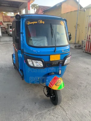 TVS King Deluxe Plus iTouch Start 2024 Blue