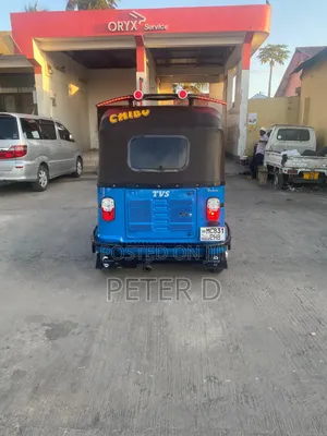 TVS King Deluxe Plus iTouch Start 2024 Blue