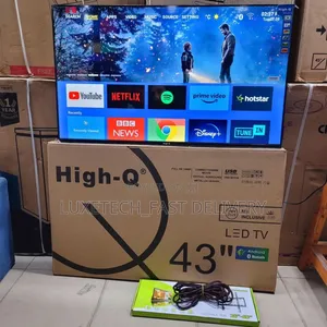 High Q 43 Inches Smart Android TV With Bluetooth