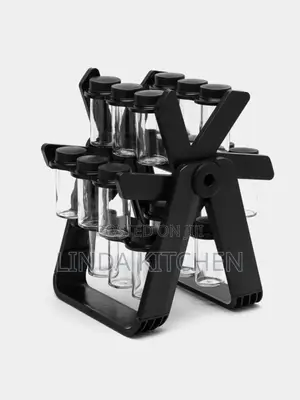 Rotating Spice Rack 18jars