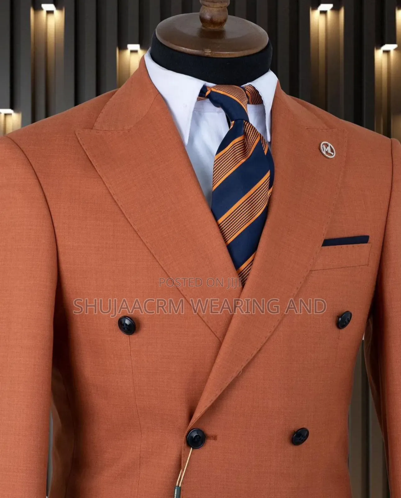 Six Button Suit|suti Za Kiume