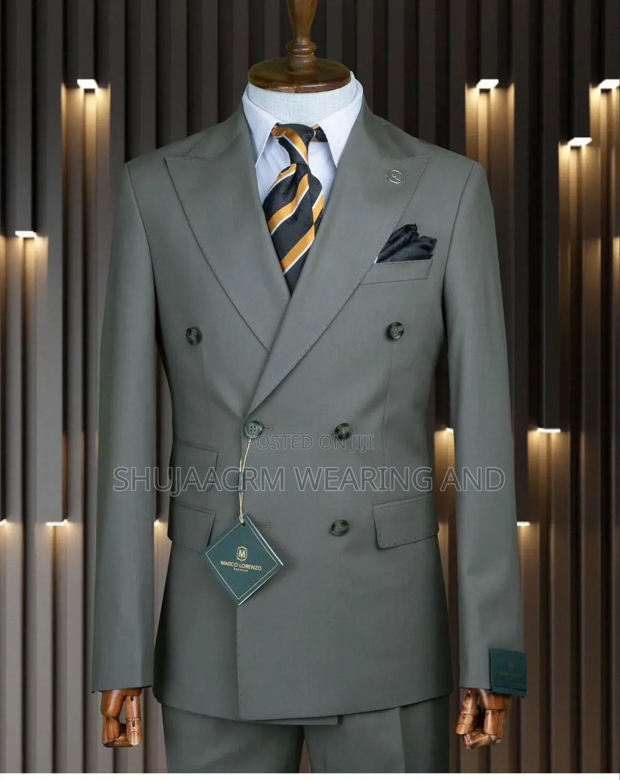 Six Button Suit|suti Za Kiume