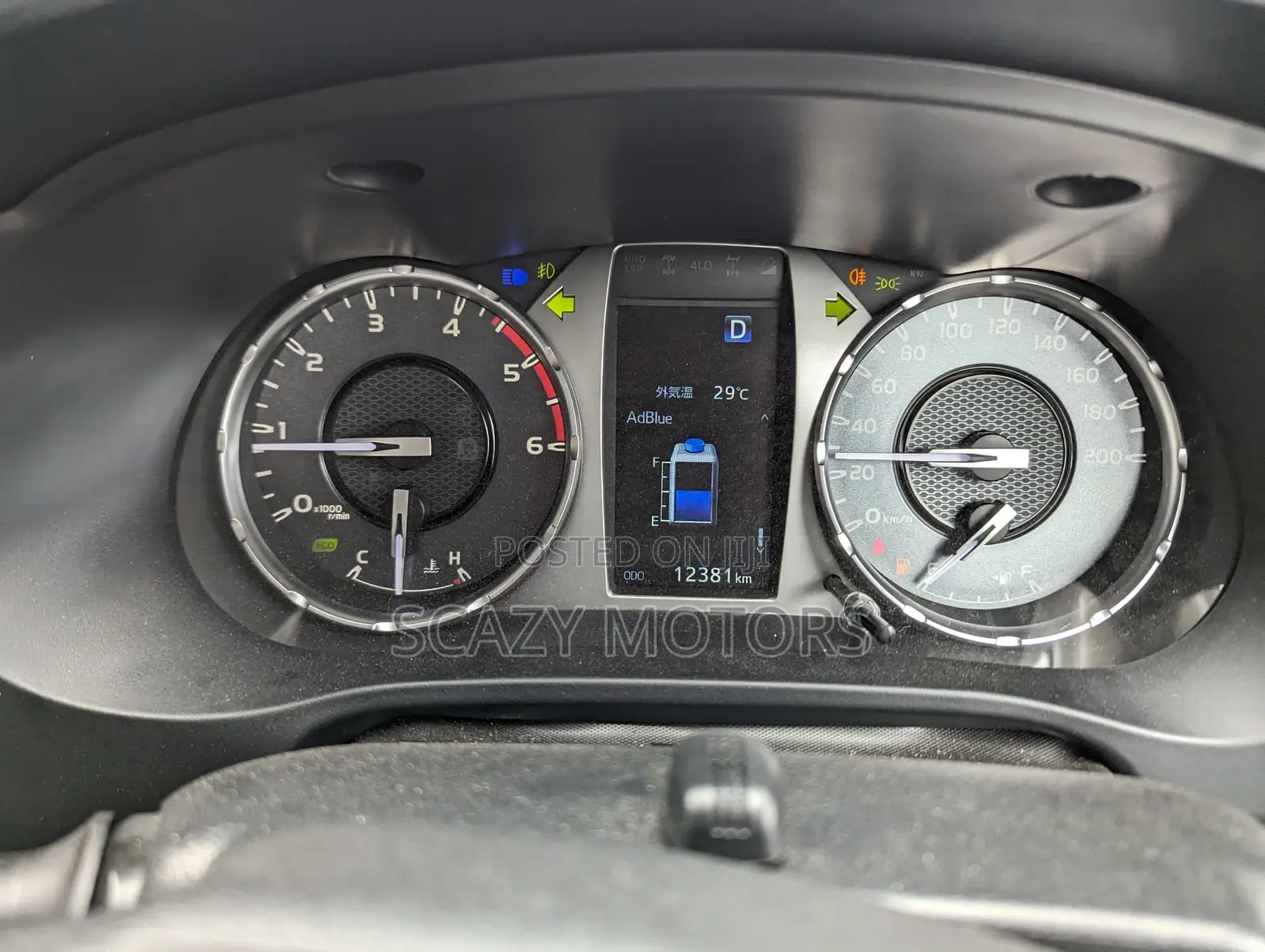 Toyota Hilux 2022 Black