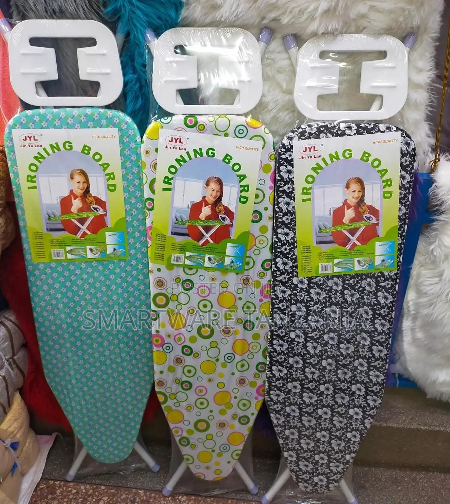 Foldable Ironing Board With Heat Resistant Cover
