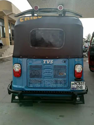 TVS King Deluxe Plus iTouch Start 2024 Blue