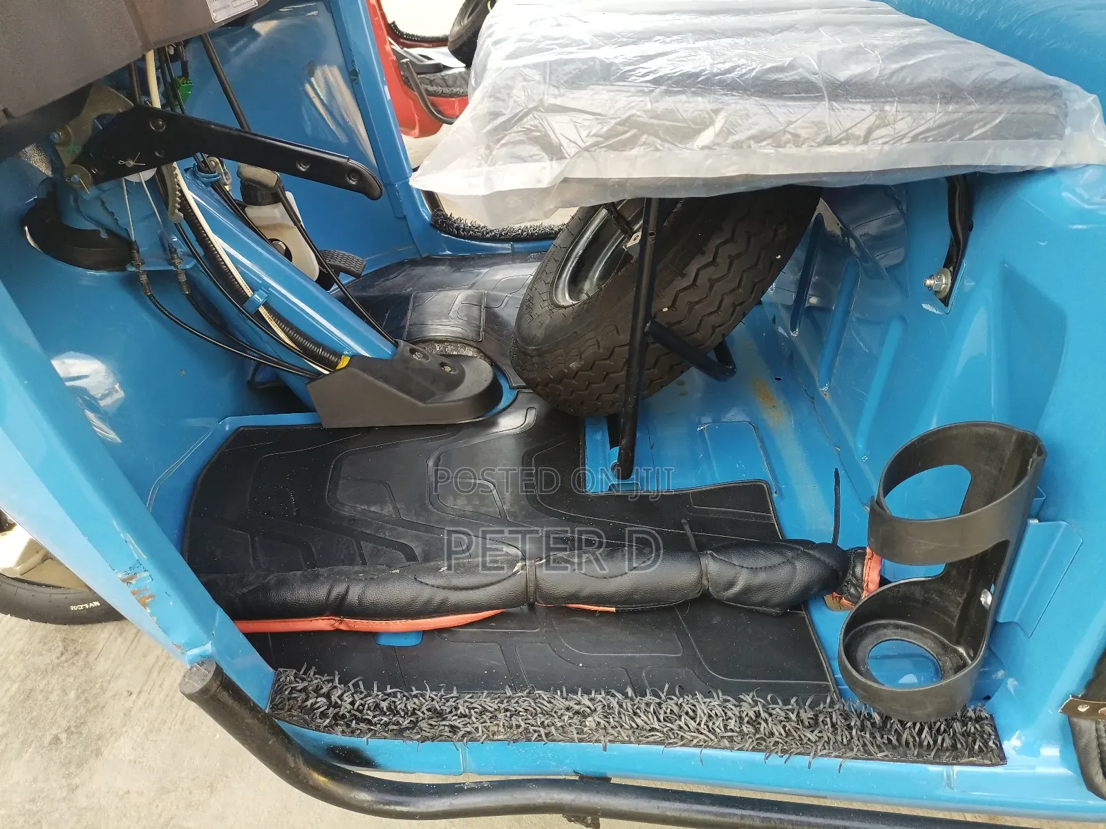 TVS King Deluxe Plus iTouch Start 2024 Blue