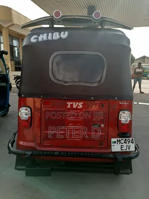 TVS King Deluxe Plus iTouch Start 2024 Red